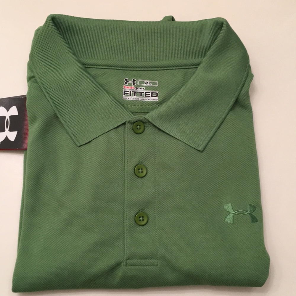 Under Armour Men’s UA Major Pique Polo Shirt - Picture 3 of 6